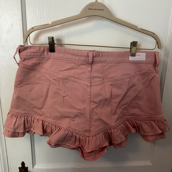NWT- Gap X LoveShackFancy Denim Mini Skirt - size 33 and 34 - sold out online - Picture 8 of 14
